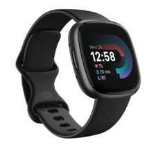 BLACK - Fitbit Versa 4 Fitness Smartwatch 2034