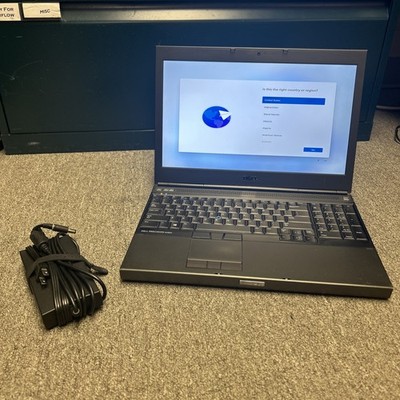 Dell Precision M4800 Mobile Workstation Laptop i7-4940MX 16GB 512GB SSD Quadro K