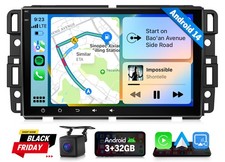 GMX7 8"Android for Chevy Silverado Sierra 2007-13 Car Radio Stereo Apple CarPlay