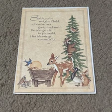 VNTG Current Religious Christmas Greeting Card-New