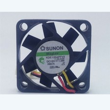1PCS SUNON KDE1204PFV2 4010 12V 1.0W 3-wire magnetic suspension cooling fan