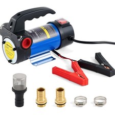 Diesel Transfer Pump, 12V Fuel Transfer Pump, 12 gpm Portable Electric Fuel P...