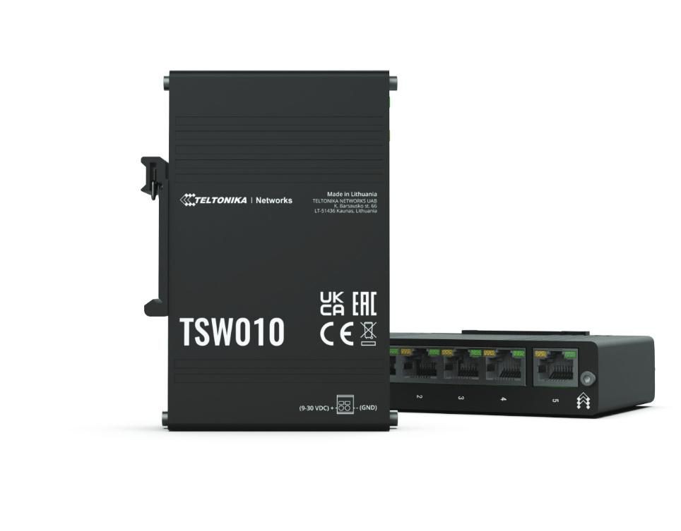 Teltonika TSW010000000 TSW010 DIN RAIL SWITCH