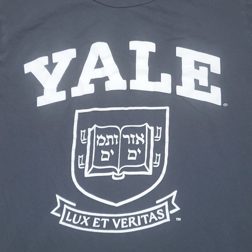 Yale University Shirt Herren Small Schwarz College Kurzarm Logo Rundhals - Bild 2 von 8