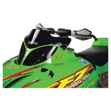Powermadd Cobra Windshield-7in.-Solid Black for 2006 Arctic Cat Crossfire 700