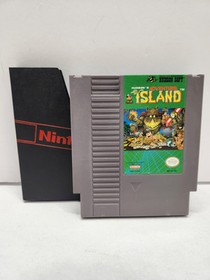 Adventure Island (Nintendo NES, 1988) Cartridge - Tested Working