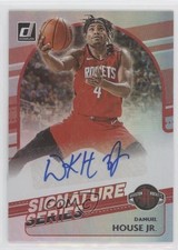 2020-21 Panini Donruss Signature Series Danuel House Jr #SG-DHJ Auto 0vf5
