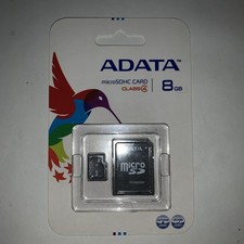 ADATA 8GB MicroSDHC Card With Adapter