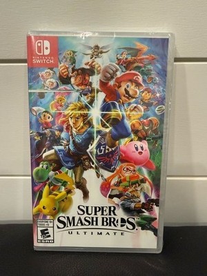 SEALED Super Smash Bros Ultimate Nintendo Switch Brand New