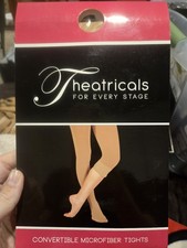 Theatricals, Convertible Microfiber Tights, T5515, Adult M, Carmel