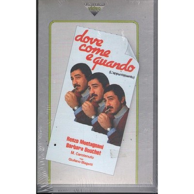 Dove Come E Quando, L' Appuntamento VHS Giuliano Biagetti Univideo - FCV1055 Sig