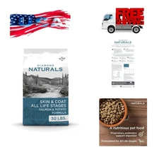 Diamond Skin & Coat Real Meat Recipe Dry Dog Food with Wild Caught Salmon 30 ...