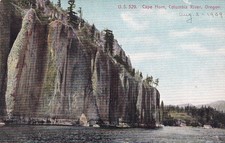 Cape Horn Columbia River Oregon OR Postcard F15