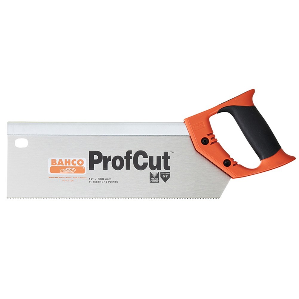 Bahco PC-12-Ten cut Tenon Saw 12In | Professional tenon saw with hardpoint teeth for accurate joinery work - Image 2