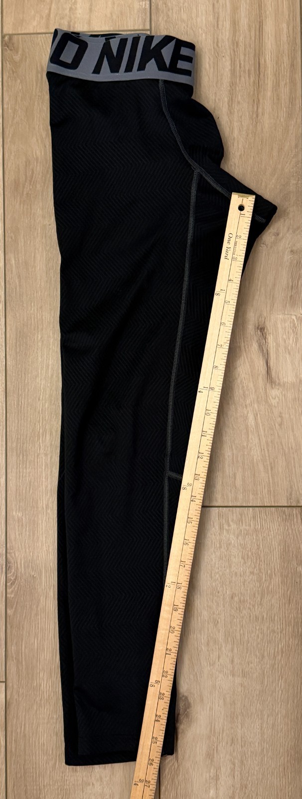 Nike Pro Hyperwarm Lite Black Compression Base La… - image 9