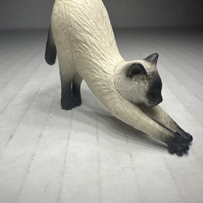 #ad Siamese Cat on Stretching Calico Mold $19.00