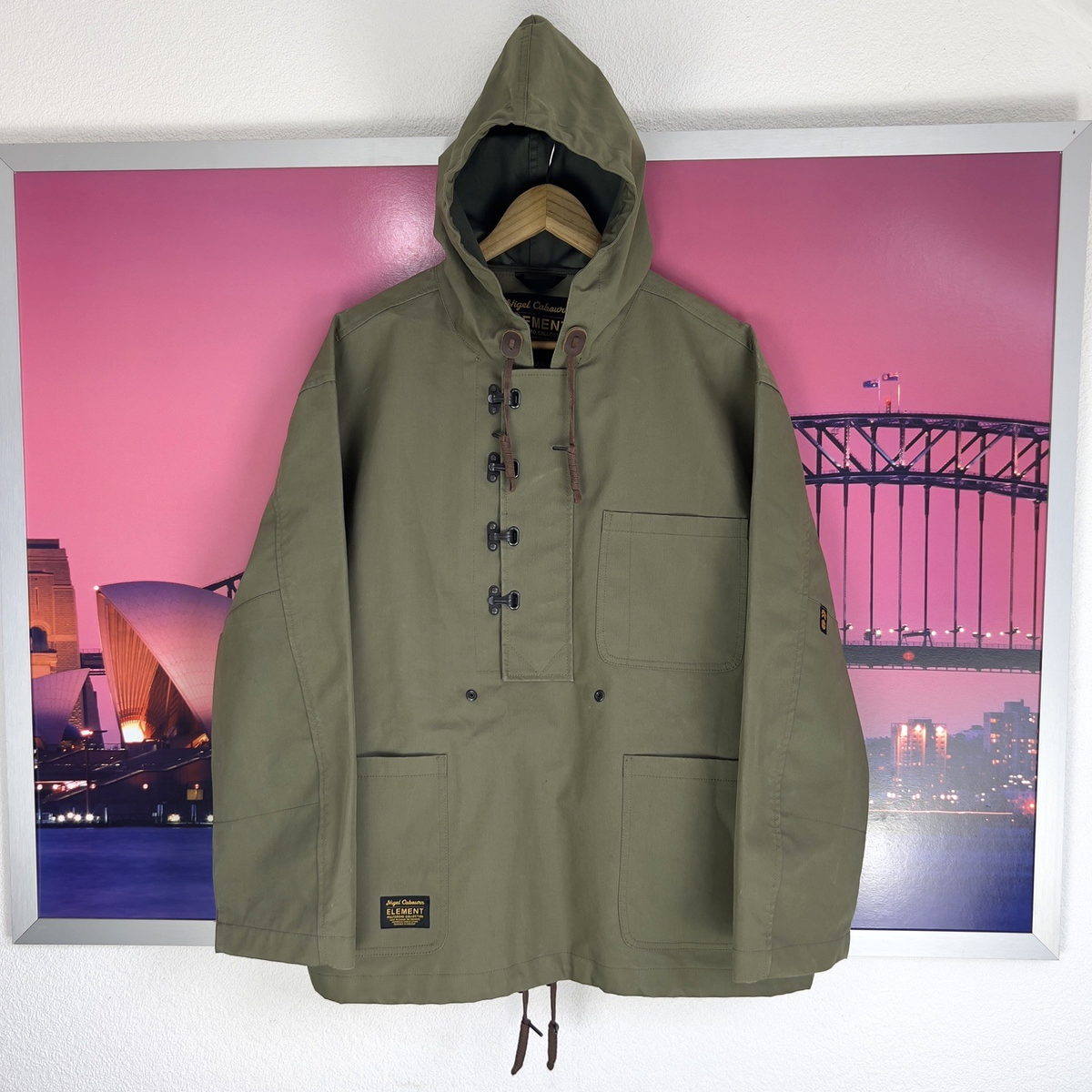 【ナイジェルケーボン】 THE BARROW MILITARY SMOCK The Barrow Military Smock. Part of our Element X Nigel Cabourn