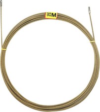 100ft Electrical Spring Wire Threader Fish Tape Fastener 4mm * 100ft (30m)