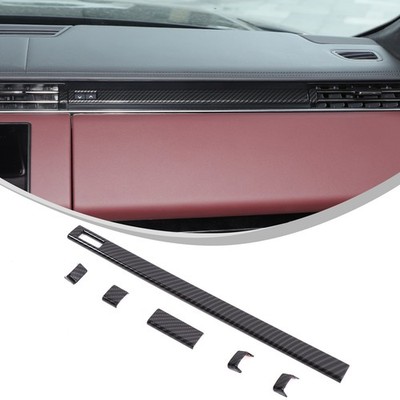 Carbon Fiber Central Console Instrument Strip For Range Rover Sport/Vogue 2023+