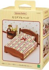 Sylvanian Families Semi Double Bed Furniture Calico Critters Ka-512 Epoch
