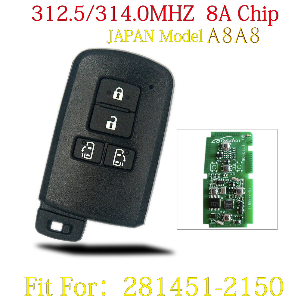 【値引き交渉あり】ALPHARD キーレスエントリー 4個セット Toyota Alphard 6 Button Genuine Smart Key OEM JDM | eBay