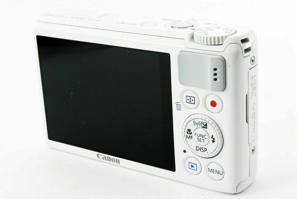 Canon PowerShot S200 compact digital camera *white *made in Canon PowerShot S200 compact digital camera *white *made in