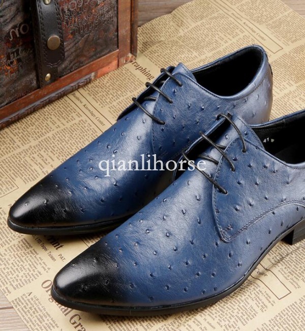 Elegant Uomo pointy toes lace up retro business dress business retro formal casual Scarpe leather b11656 Elegant Uomo pointy toes lace up retro business dress business retro formal casual Scarpe leather b11656