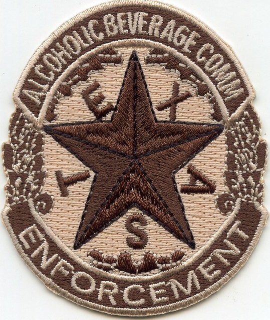 TEXAS TX STATE Alcoholic Beverage Commission ABC ENFORCEMENT small