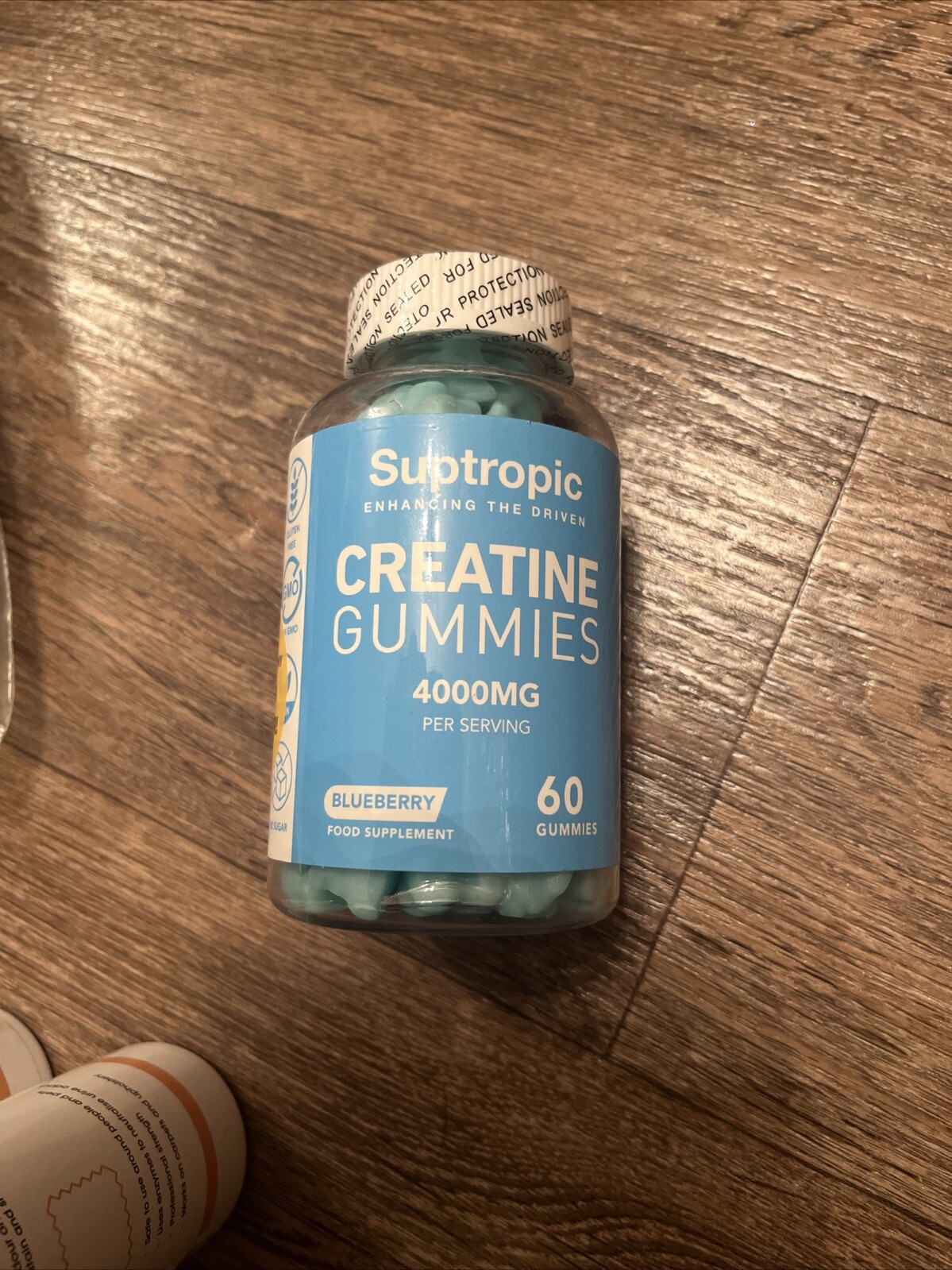 60 Creatine Monohydrate Gummies 4000mg Men & Women - Chewable Creatine Gummie