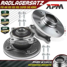 2x Rear Wheel Hub Bearing Kit for MINI R50 R52 One John Cooper Works 2001-2006