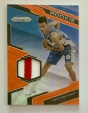 2016-17 Timothe Luwawu Cabarrot Panini Prizm Orange Rookie Refractor Patch 22/25