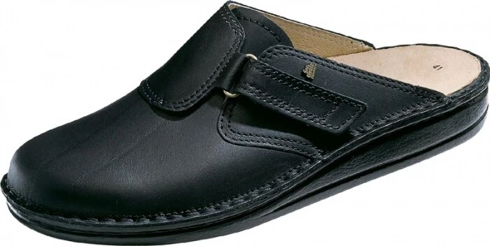 NEU!!! Finn Comfort Herren Clog Venedig Weiss + Schwarz