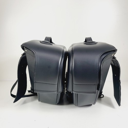Saddlemen Drifter Motorcycle Saddlebags w/ Shock Cutaway Versatile Mount Harley - Picture 2 of 15