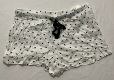 Alfani Waist Band Only Sleep Short White S