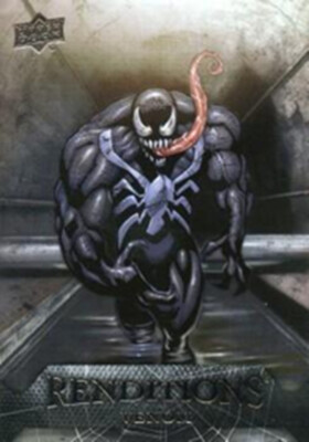 #3 - Venom [2024 Marvel Spider-man Renditions] NEAR MINT NM+ Trading Card