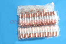 5~100pcs 1.2ml Gold Mini Empty clear lip gloss tube lip balm bottle container