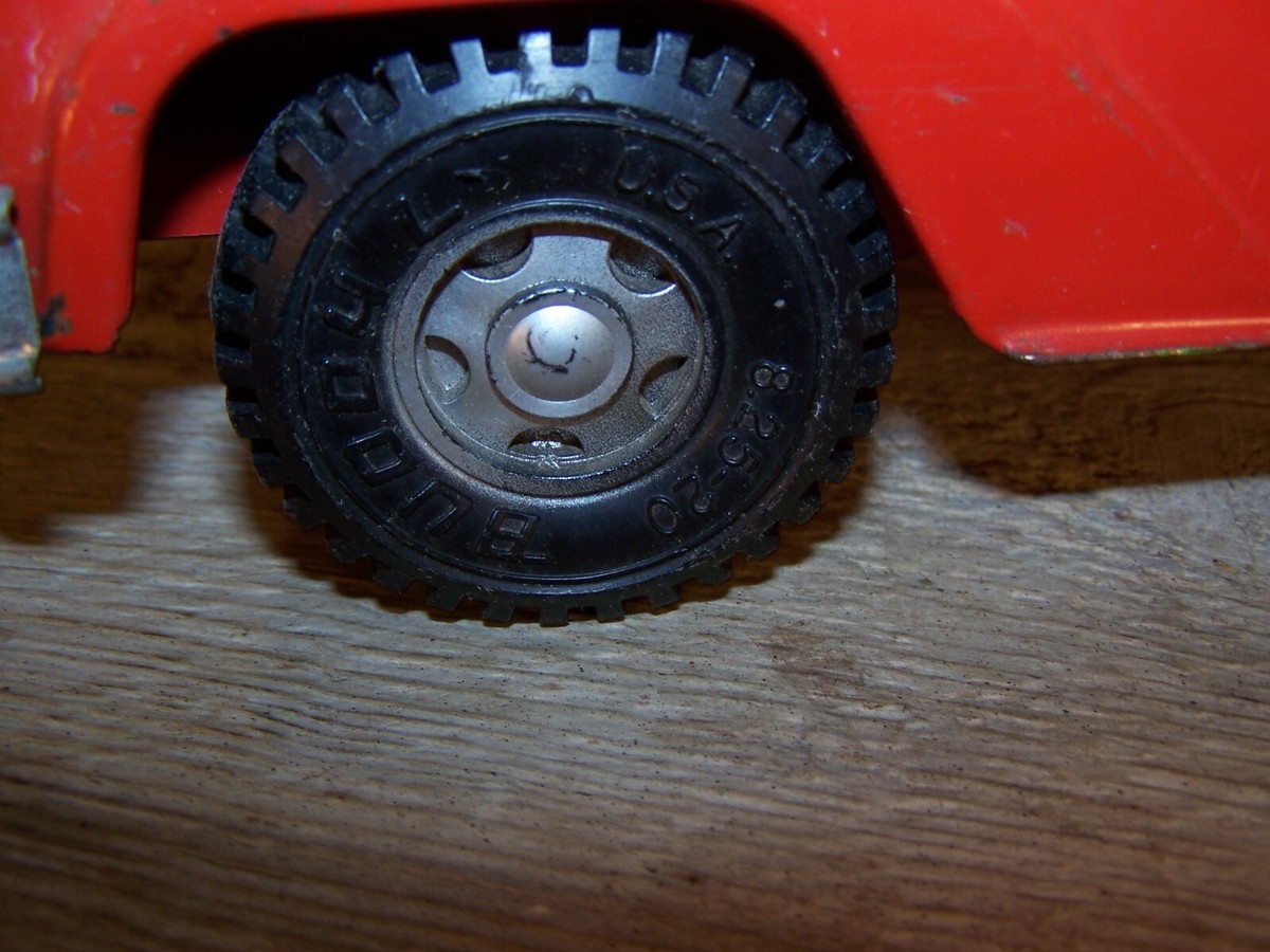 Vintage 1960's Buddy L Traveling Zoo Pressed Steel Toy Pick-up