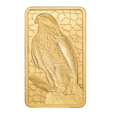 ARABIAN FALCON 2025 PAMP SUISSE 5 GRAM .9999 Pure 24k GOLD