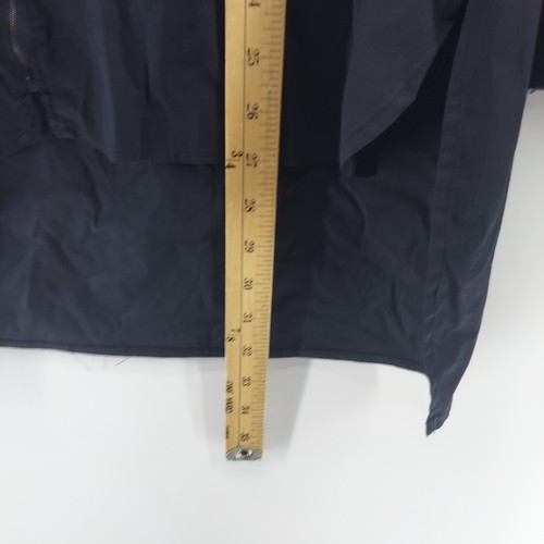 Camisa túnica mujer Stella Carakasi talla grande negra alta-baja informal cremallera completa COMO ESTÁ - Imagen 7 de 15