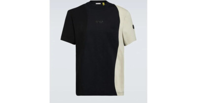 Moncler x Adidas Originals Genius Jersey T-Shirt Black & White Gr. 3 / XL