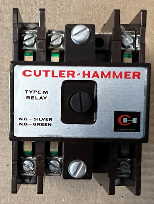 CUTLER HAMMER D26MB RELAY Contactor SERIES A2 Type M Relay 10 Amp 120V Coil