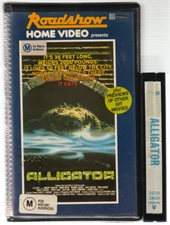 RARE BETA Video Tape ALLIGATOR Clamshell Betamax Ex-Rental Roadshow Home