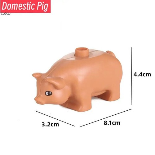 Für Lego Duplo Wildtiere Afrikas Europa Haustiere Scheunenfigur - Bild 10 von 97