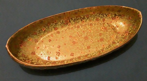 ROYAL WINTON GRIMWADES ART DECO BOOTSFÖRMIGE SCHÜSSEL - UNGEWÖHNLICHES MUSTER. - Bild 2 von 7