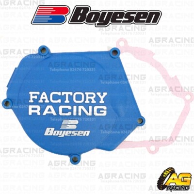 Boyesen Factory Racing blau Zündungsdeckel für Yamaha YZ 250 99-18 250X 16-18