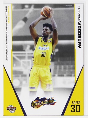 TERRANCE WOODBURY (FIVE ARROWS)- 2019 B.LEAGUE Basketball Trading
