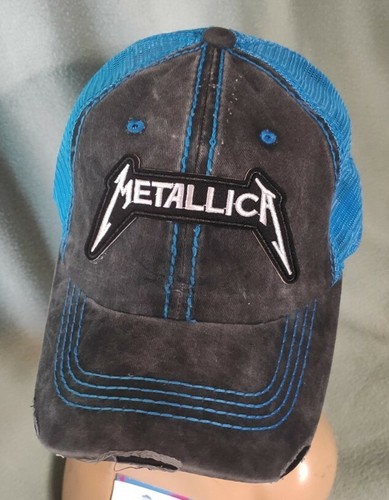Metallica Trucker Hat Distressed 