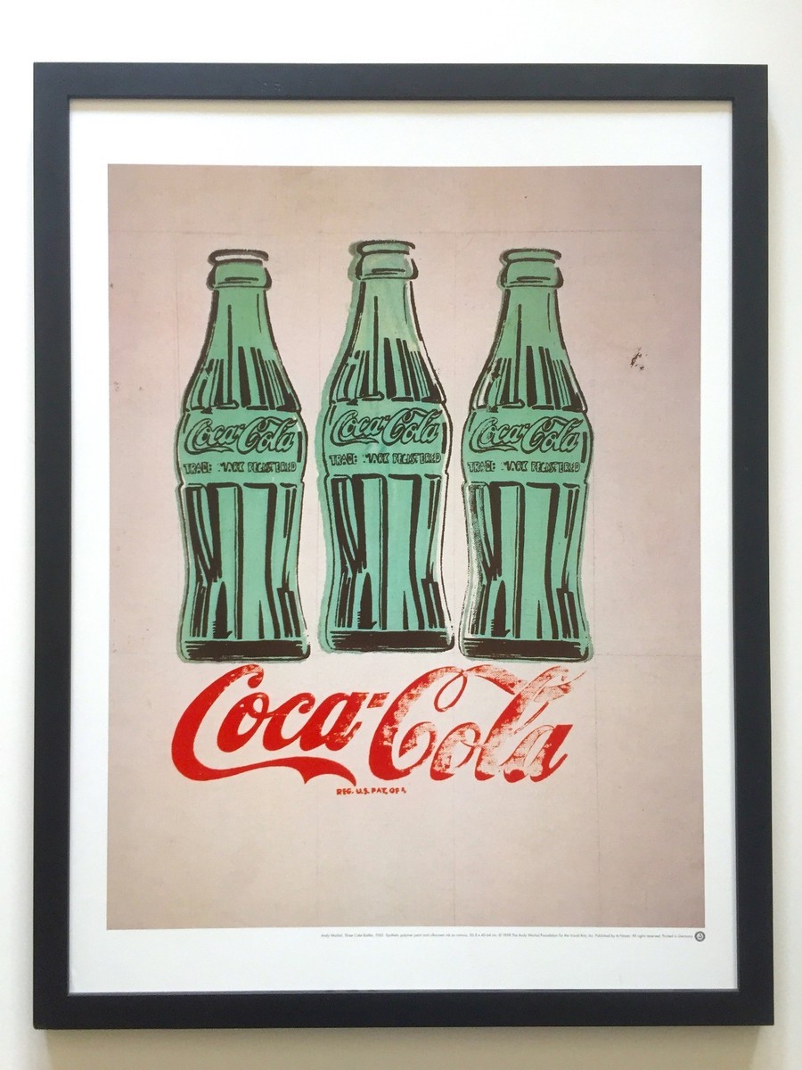 WARHOL、Coffee Label、希少画集画、新品額装付 Andy Warhol 