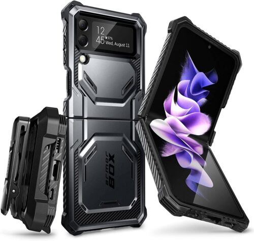 For Samsung Galaxy Z Flip 4 5G, i-Blason Armorbox Rugged Case Shockproof Cover - Picture 1 of 30