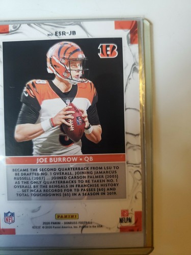 2020 Panini Donruss TUA TAGOVAILOA & JOE BURROW Rookie Elite Series - Picture 11 of 12